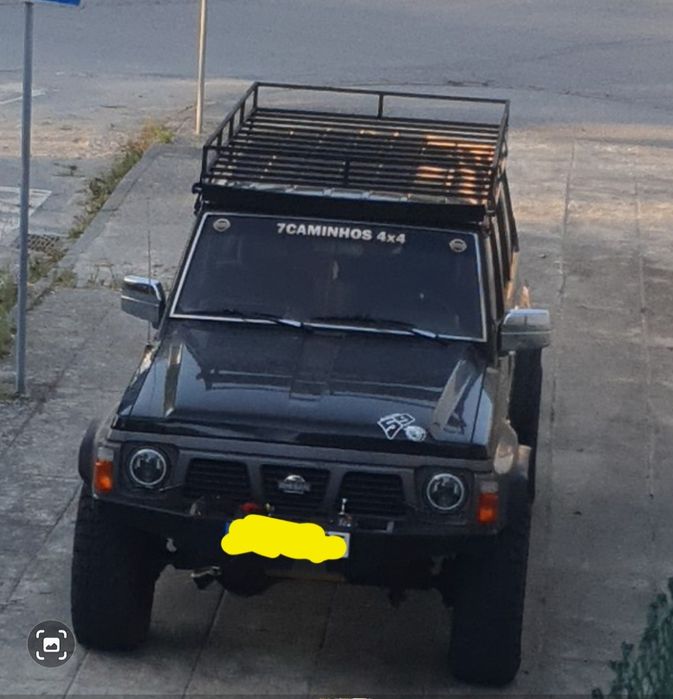 Grande tejadilho nissan patrol gr y60 longo