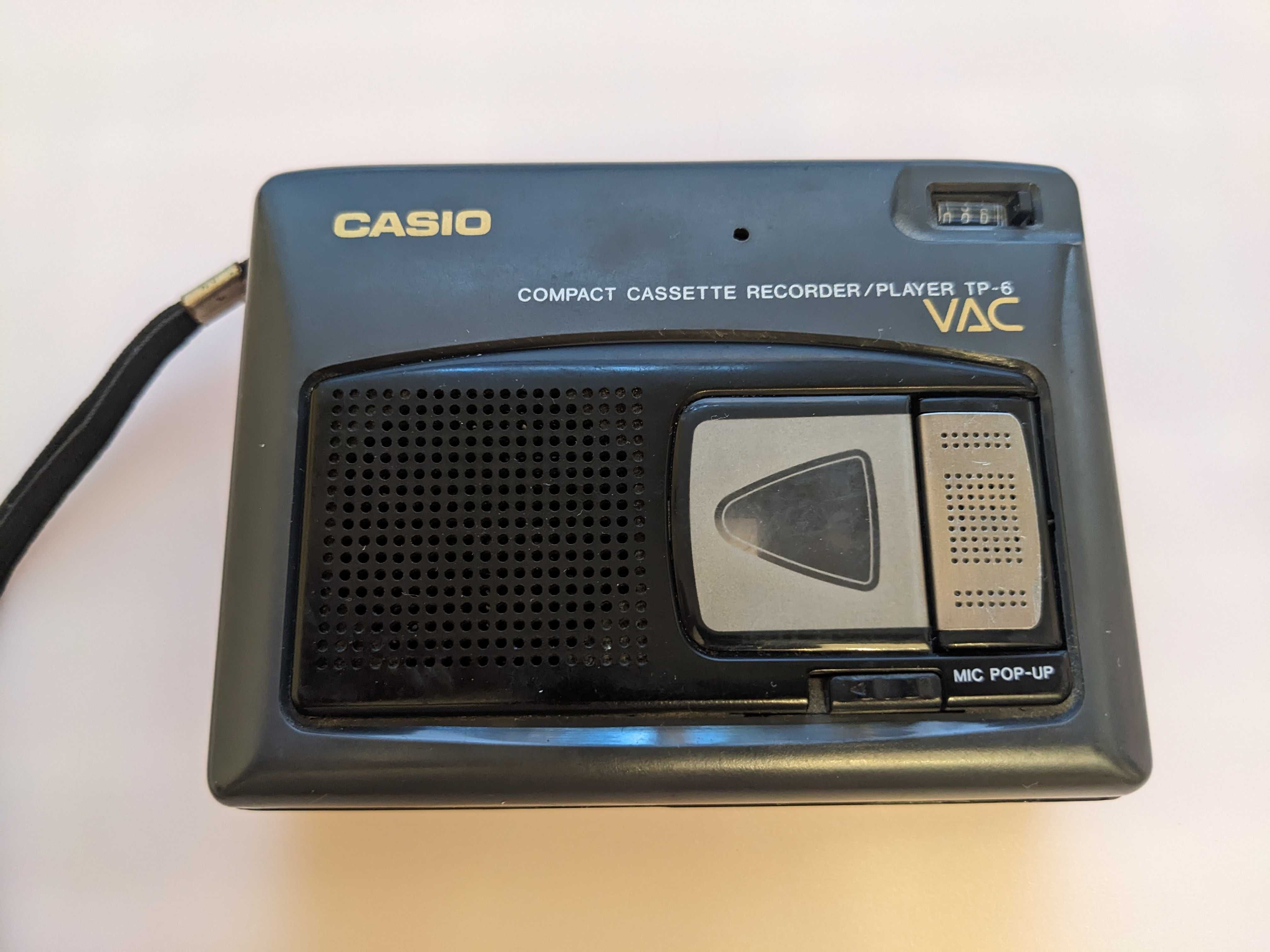 Кассетный плеер Casio tp-6