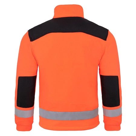 Polar Bhp bluza Odblaskowa Ostrzegawcza 350G Czerwony roz xxxl