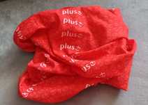Chustka jak Buff  napis Plus