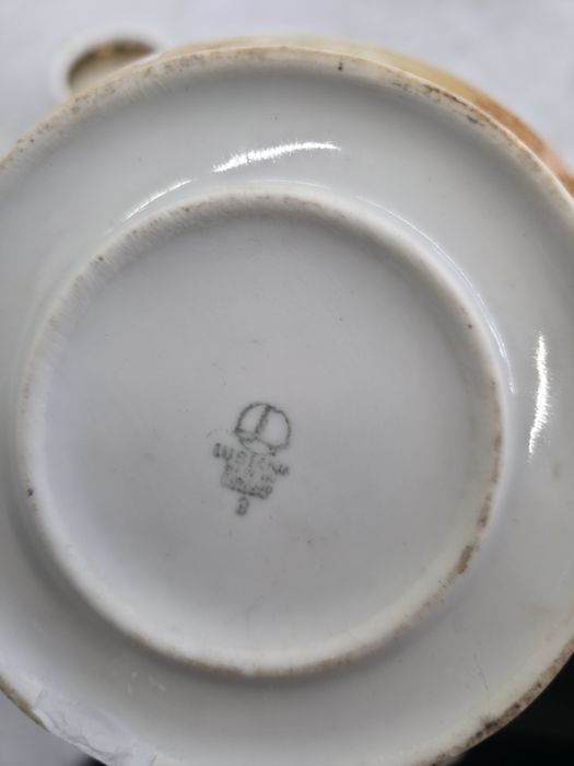 Porcelana PRL Serwis Herbaciany ZPS LUBIANA Lata 60./70. XX w.