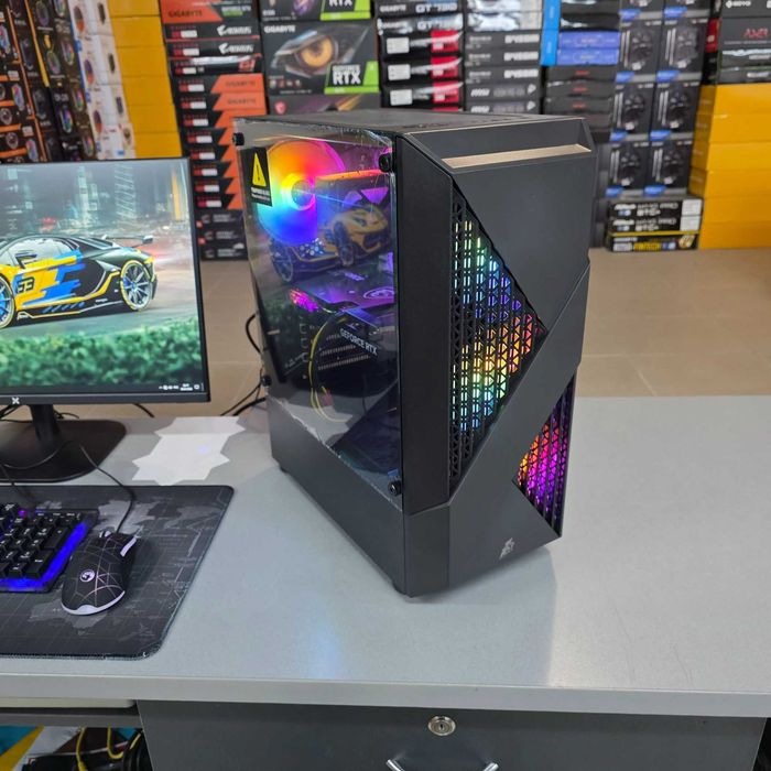 Компютер Новий Ryzen 5 5500, 16GB DDR4, MSI RTX 4060, SSD 480GB