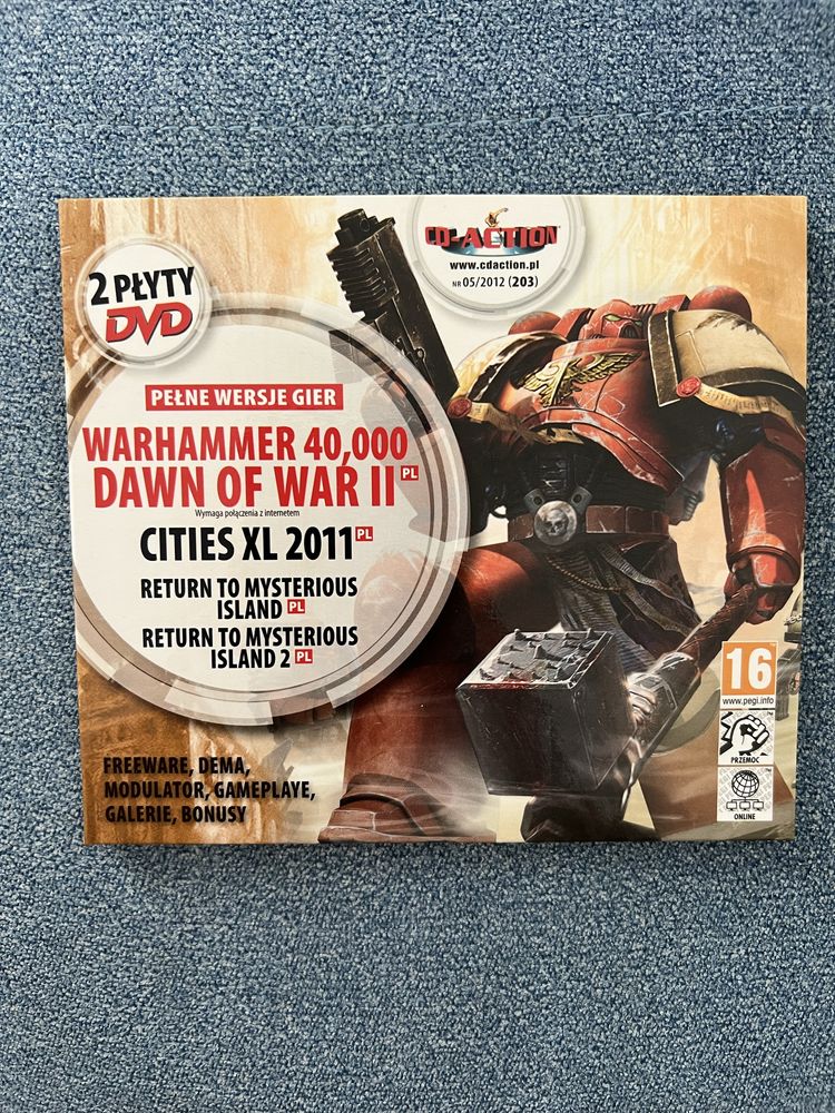 Cities XL 2011, Warhammer 40k Dawn of War II CD-Action 05/2012 CDA 203