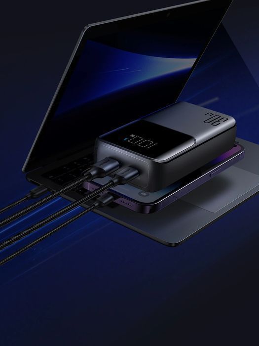 Powerbank Joyroom 30W 10000mAh z Lightning i USB-C Czarny