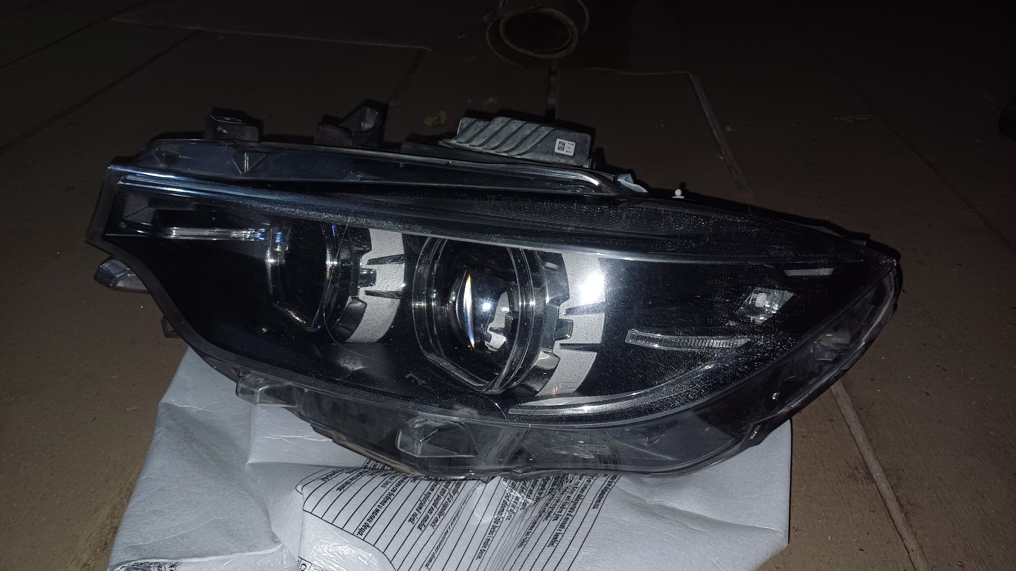 BMW LAMPA lewa poliftowa led USA f32,f33,f36