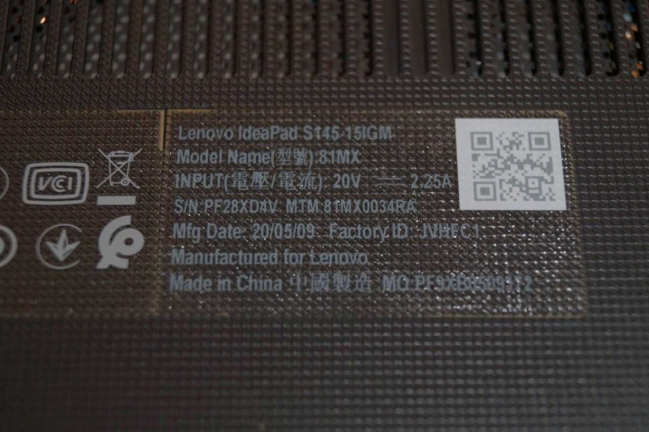 ГАРАНТІЯ Lenovo (FullHD/Pentium Silver N5000/RAM 8ГБ/SSD 128ГБ)TVOYO