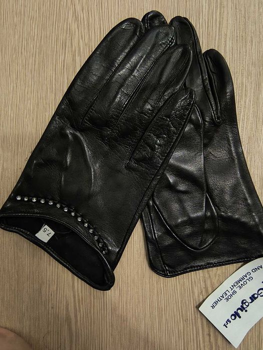 Шкіряні рукавички