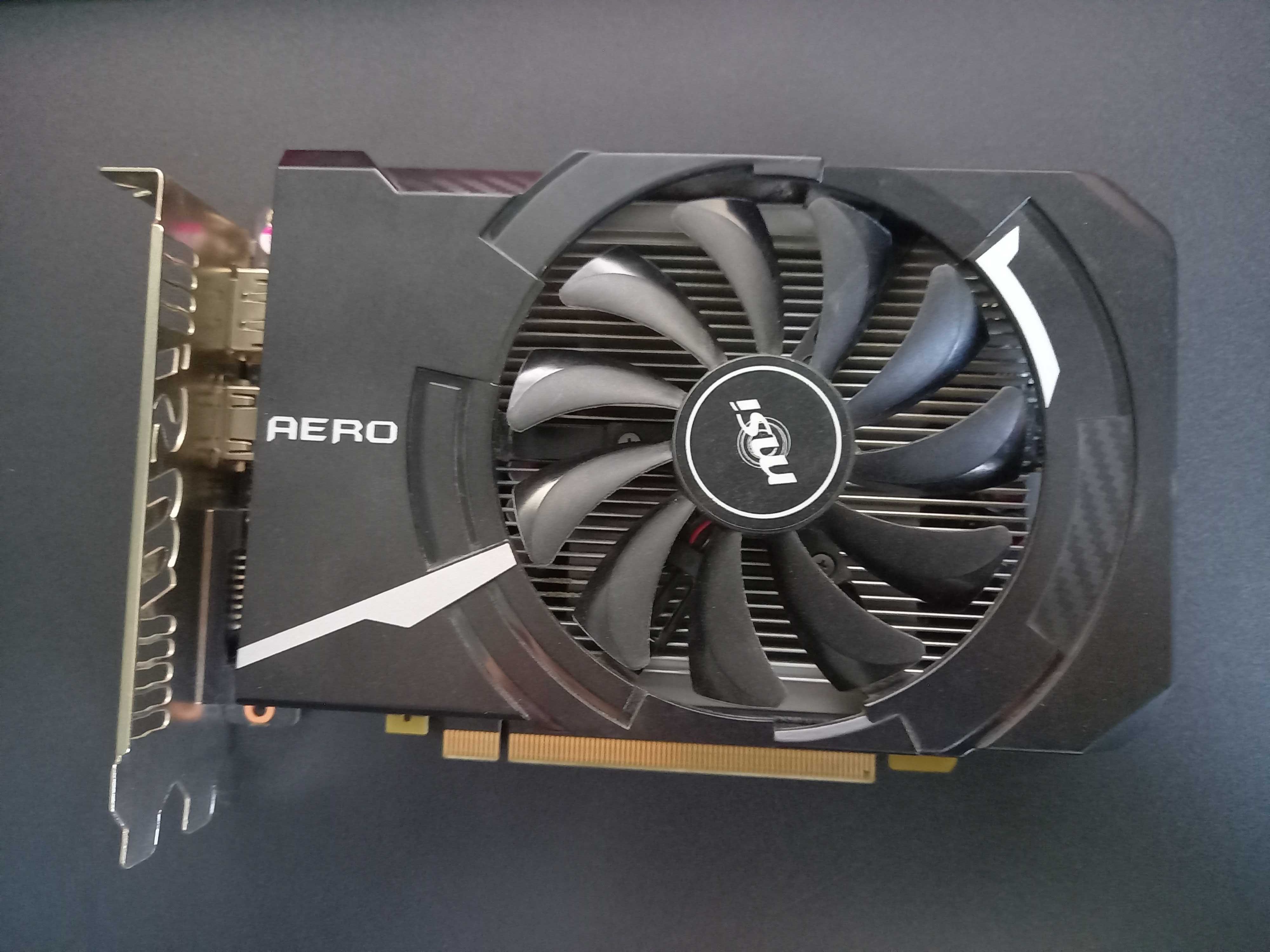 MSI GTX 1050 Ti 4 GB Aero