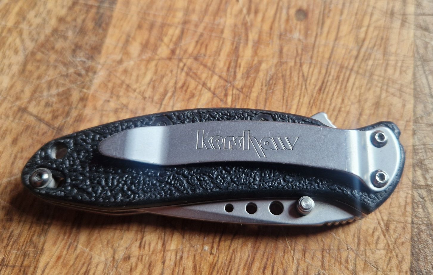 Kershaw Scallion-Blk GFN (2.40" SW 420HC) 1620 noz folder