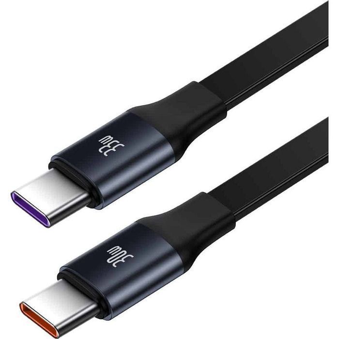 BASEUS ładowarka samochodowa ze zwijanym kablem 2 x Typ C 3A 33W CCTX