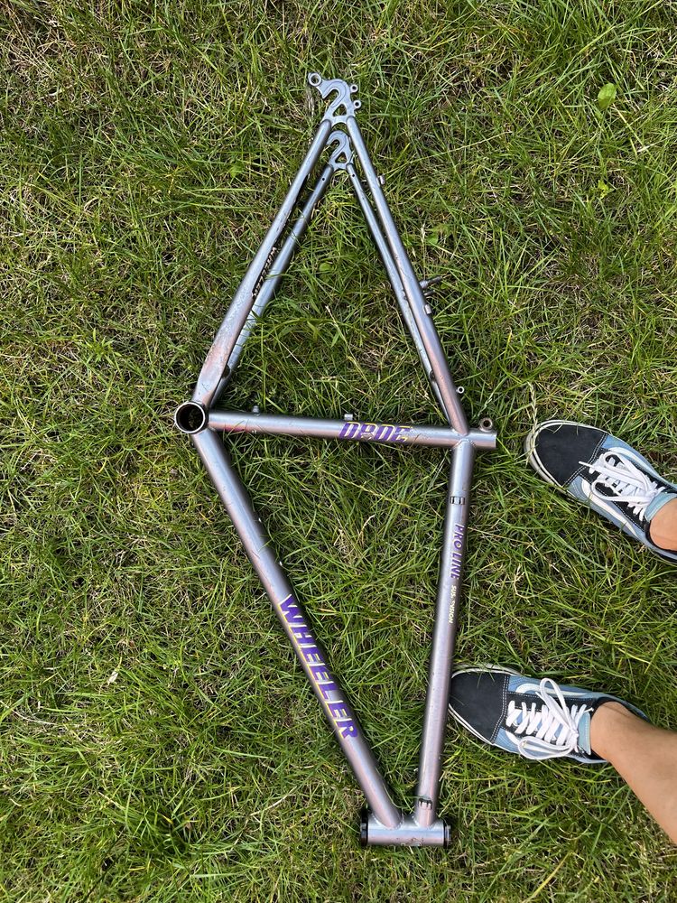 Frameset Wheeler 3080 Pro Line CrMo retro MTB