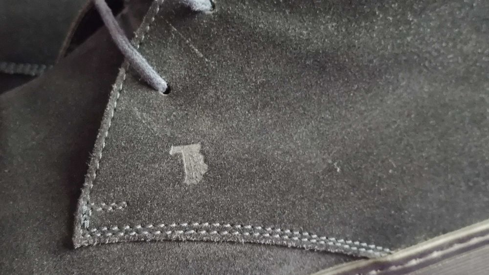 Чоловічі замшеві туфлі черевики Tod's 43 р 29 см  темносині Італія