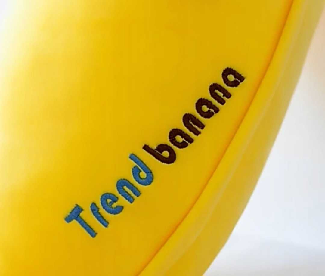 Maskotka banan 130 cm poduszka owoc pluszak