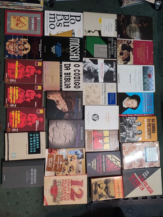 Lote Livros Best Sellers História Portugal e Mundial