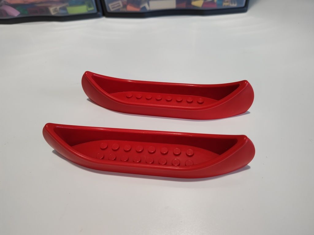 LEGO łódka i 2x canue