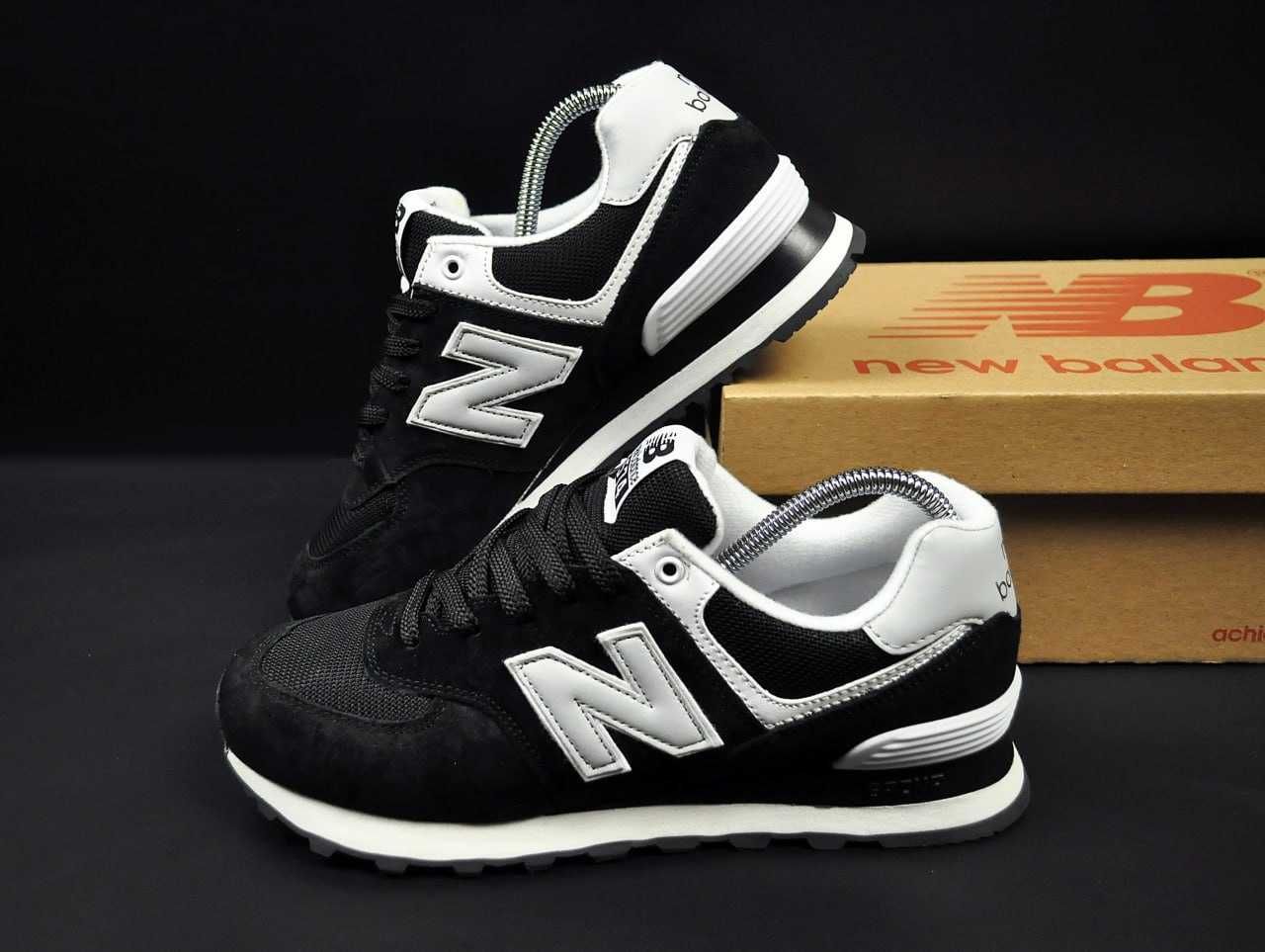 !SALE! New Balance 574 Black/White 36 37 38 39 40 41 42 43 44 45 46