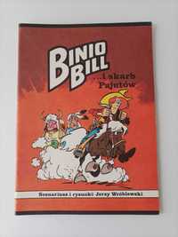Komiks: Binio Bill i skarb Pajutów, Wyd. 1, 1990