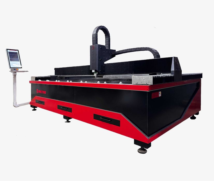 Оптоволоконний верстат для лазерного різання з ЧПК Vector 3015OVL