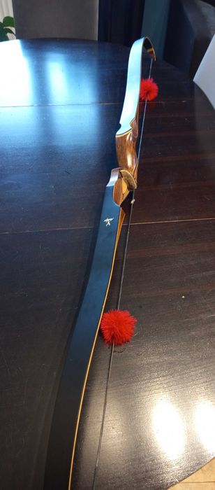 Łuk hunter Buck Trail Antelope 60 cali + skórzany kołczan + 10 strzał