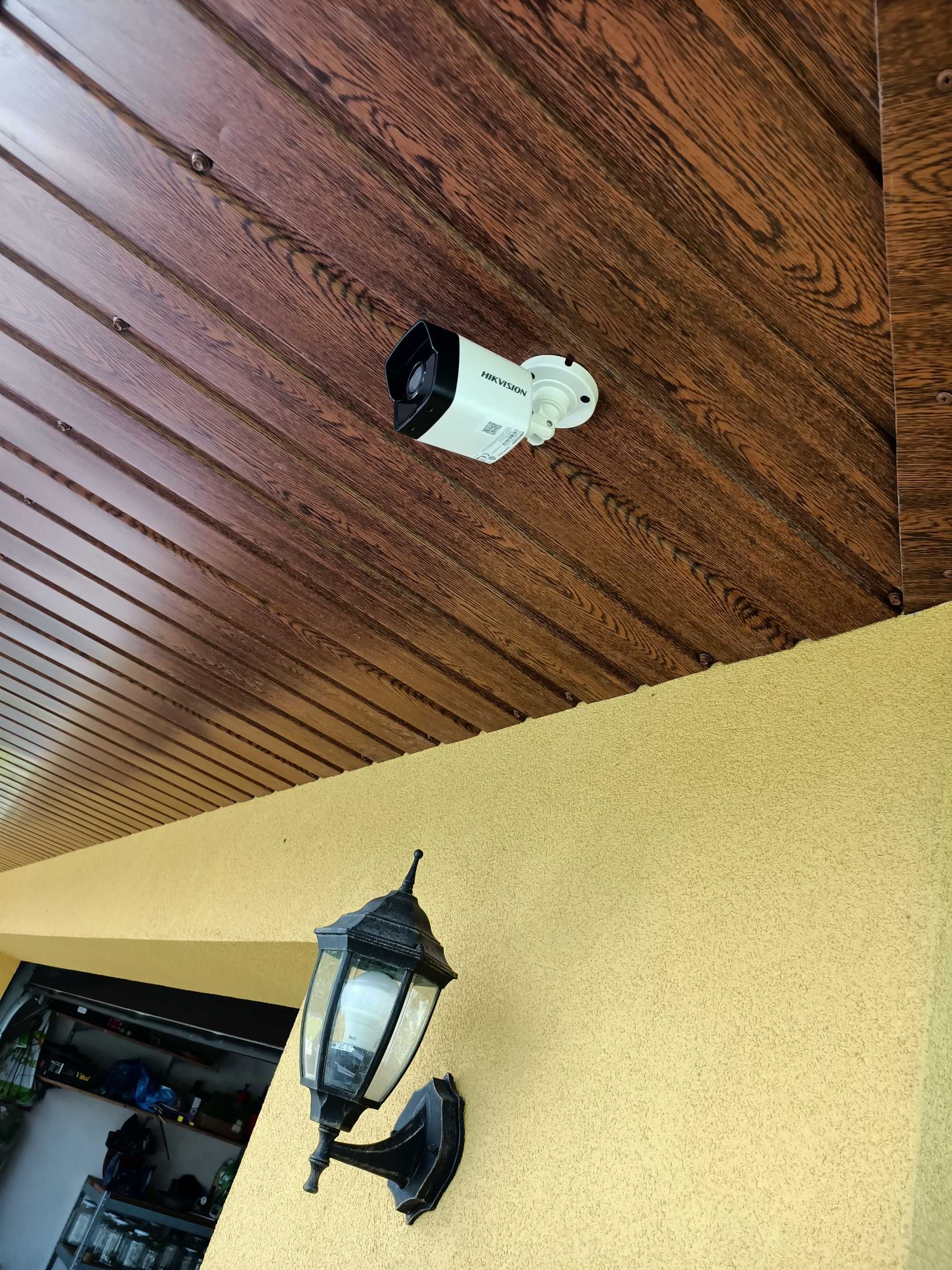Zestaw Kamer Monitoring Kamery CCTV IP Montaż kamer Gospodarstwo