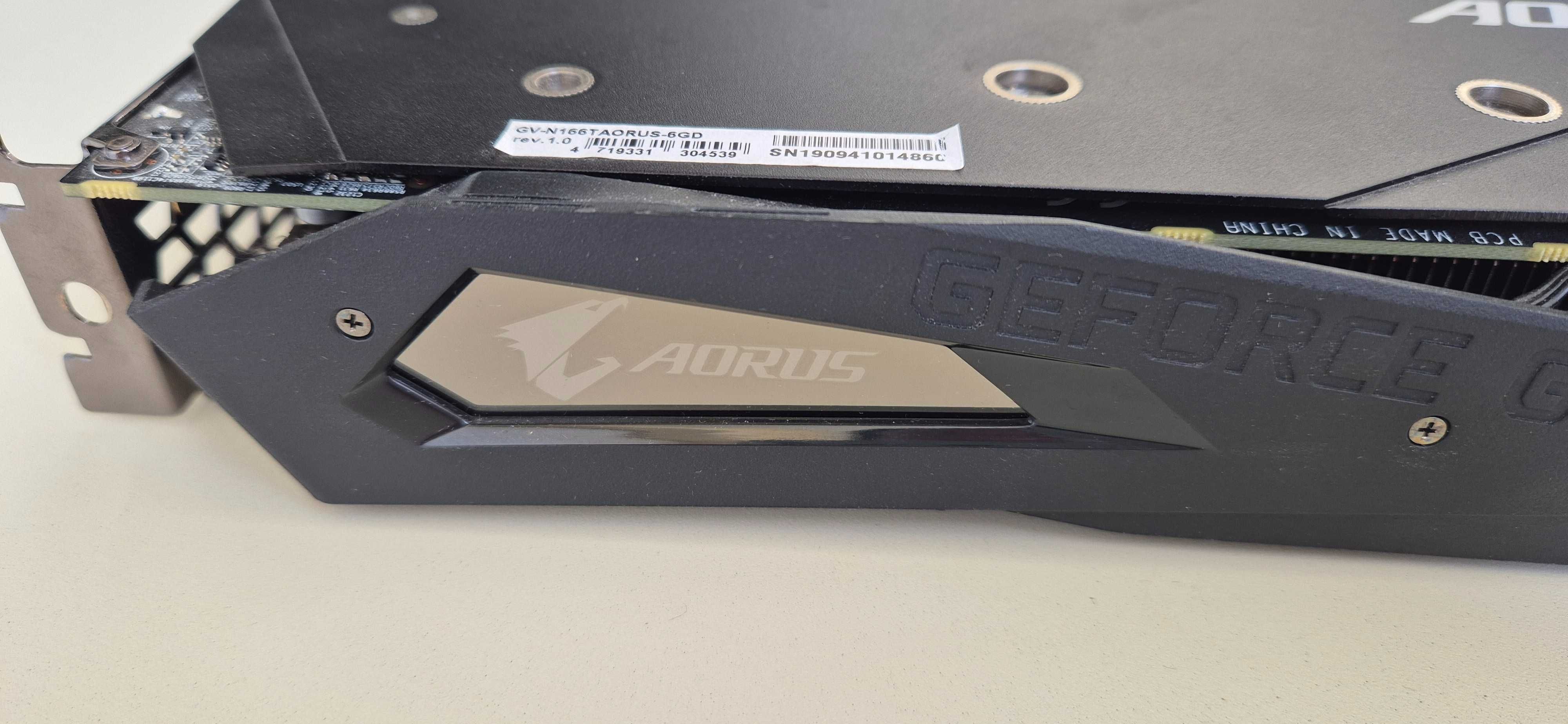 Placa Gráfica Gigabyte Aorus GeForce GTX 1660 Ti 6G