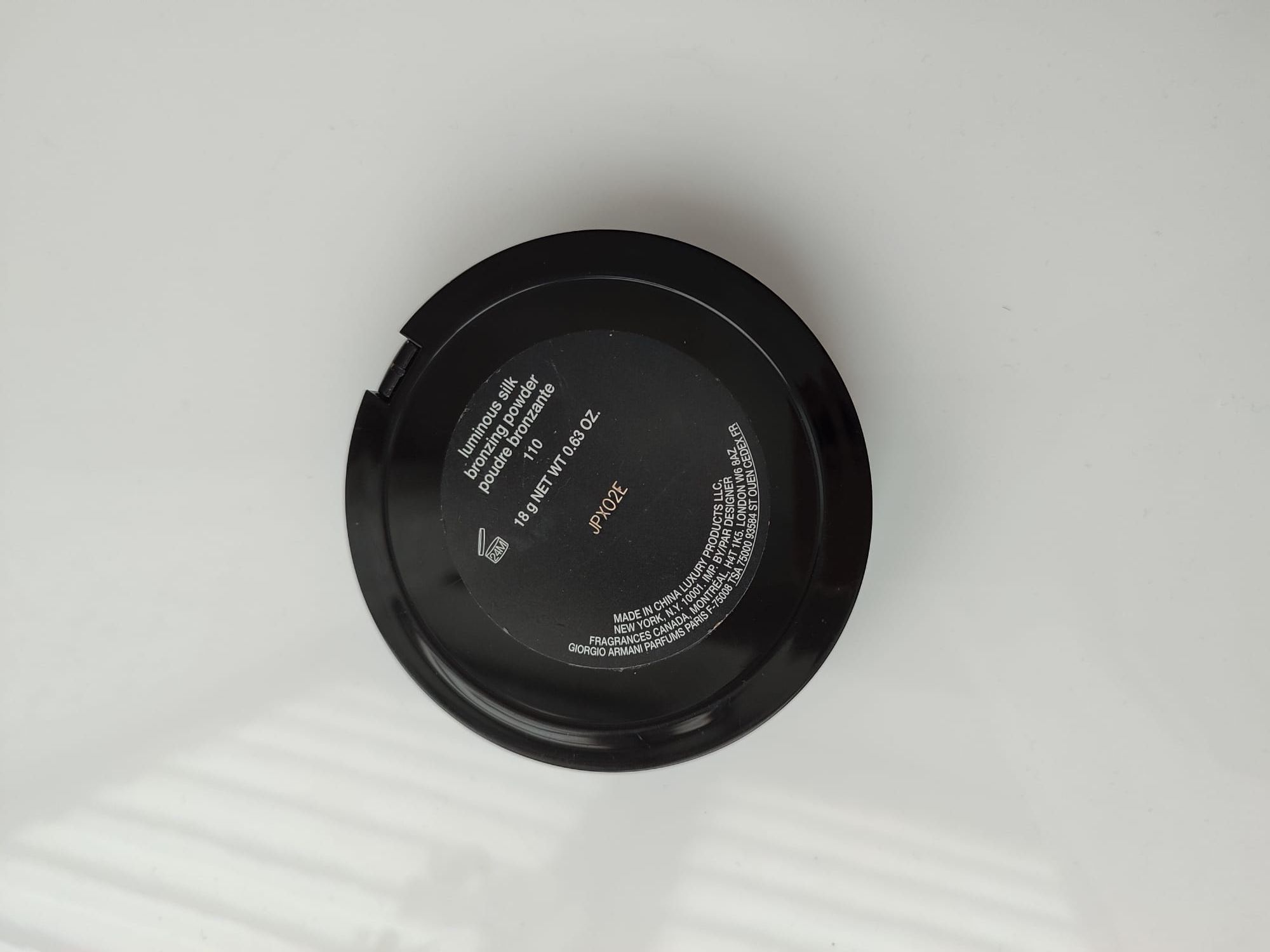 Giorgio Armani luminous silk bronzing powder 110 brązujący