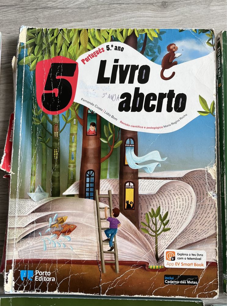 Livros escolares  5.Ano