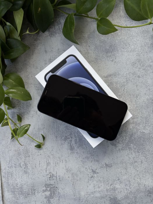 iPhone 12 128gb Black Idealny Oryginalna Bateria 76%