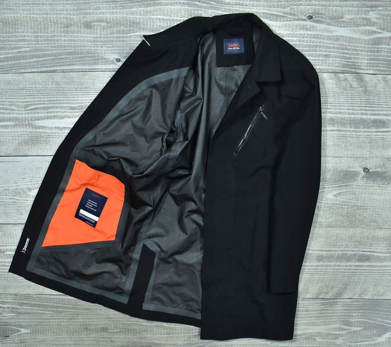 Swims 3 Warstwowa Elegancka Kurtka Męska Płaszcz M