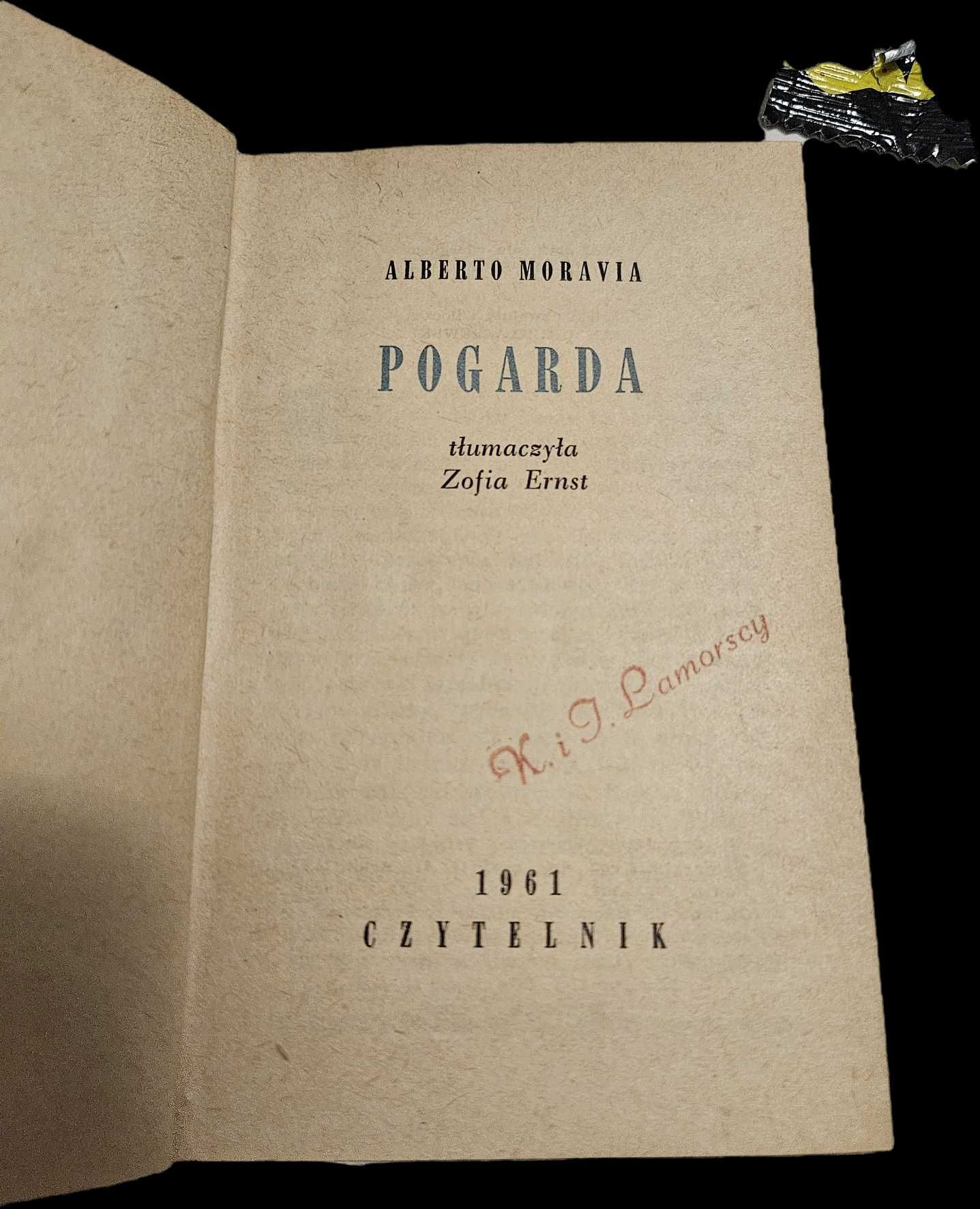 Alberto Moravia - Pogarda 1961 CZYTELNIK