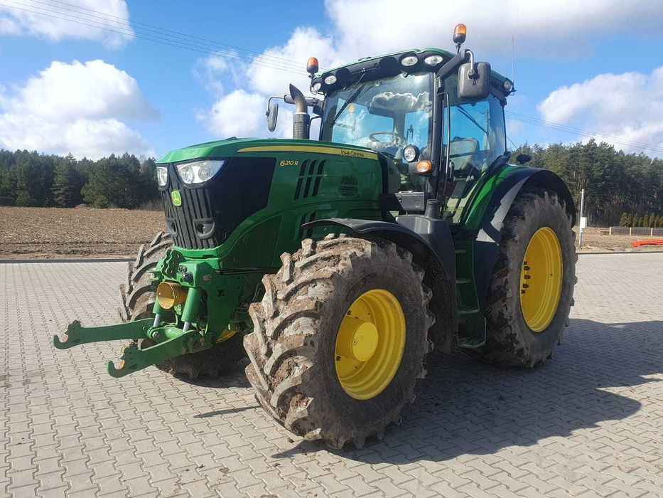 John Deere 6210R Premium,tuz,wom,2013 rok