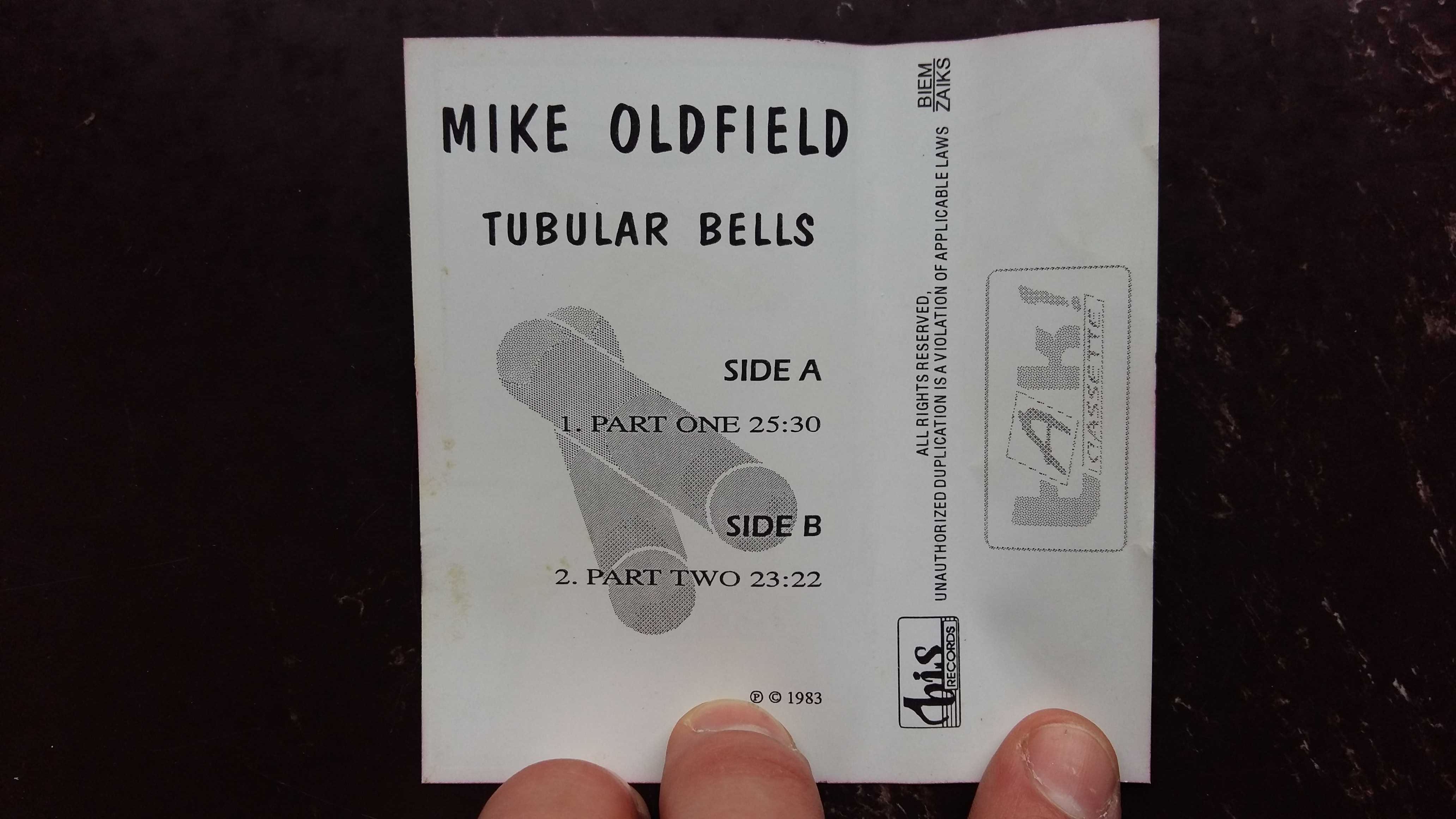 Kaseta magnetofonowa Mike Oldfield- Oldfield Blues ,Wyd Takt