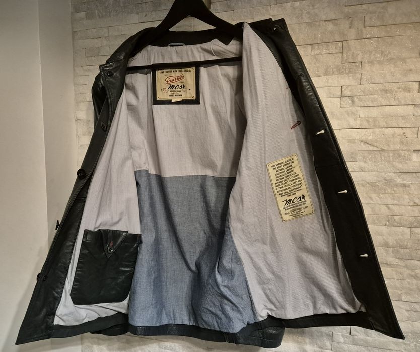 Z216 - Kurtka skórzana Marlboro MCS - rozmiar L - stan idealny