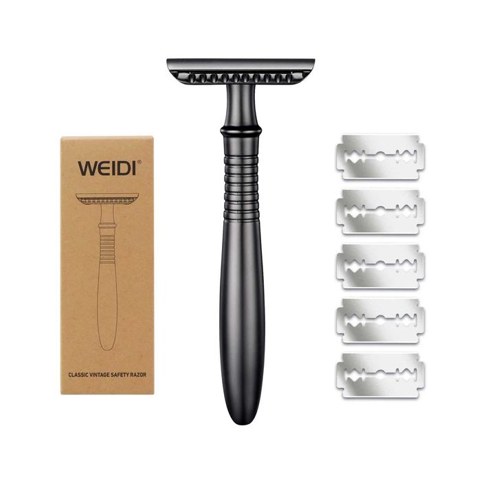 Високоякісний станок бритва для гоління+5 лез в подарунок.