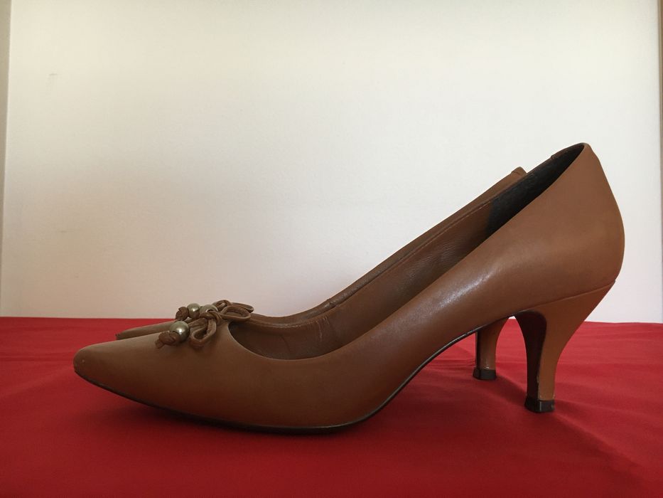 Sapatos de senhora camel