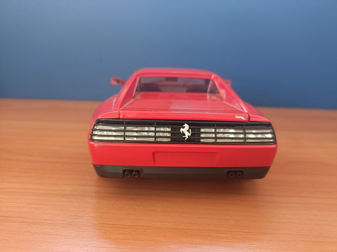 HOT WHEELS 1989 Ferrari 348 TB RED 1/18