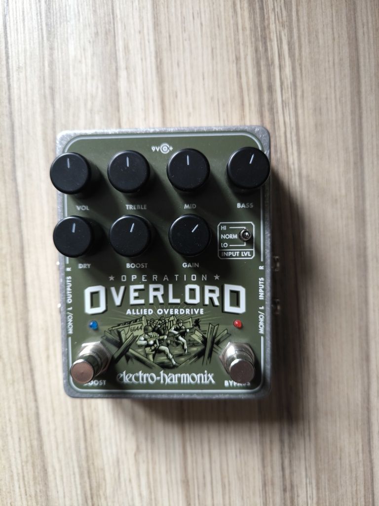 Electro Harmonix Overlord: przester, overdrive, distortion + gratis
