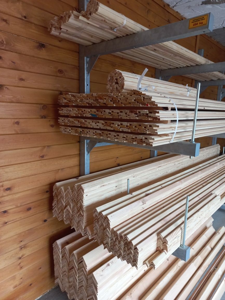 PRODUCENT deska elewacyjna pół-bal szalówka podbitka, boazeria 1 gat.
