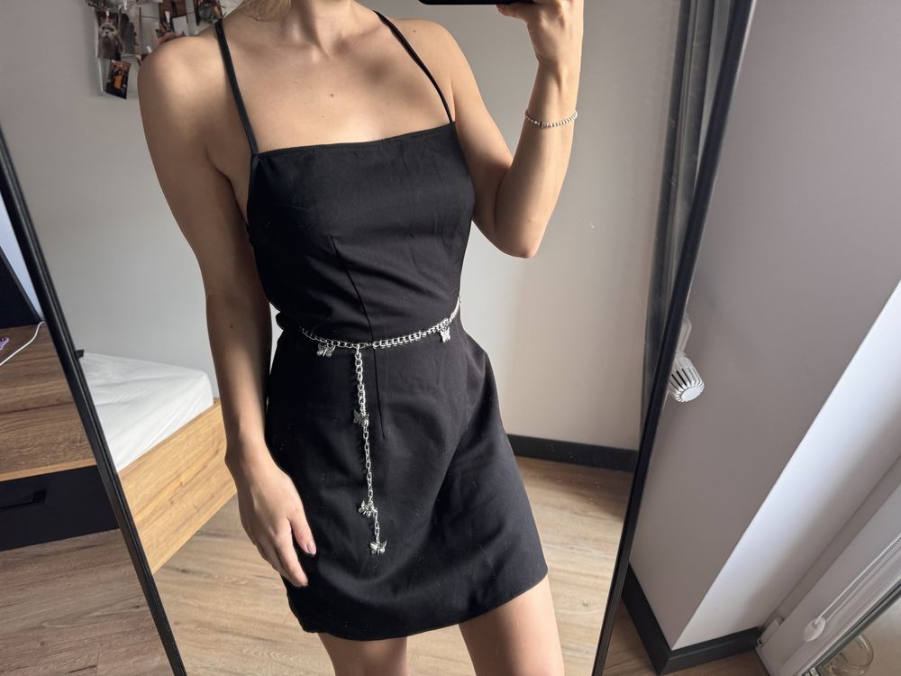 Sukienka h&m sznurowane plexcy