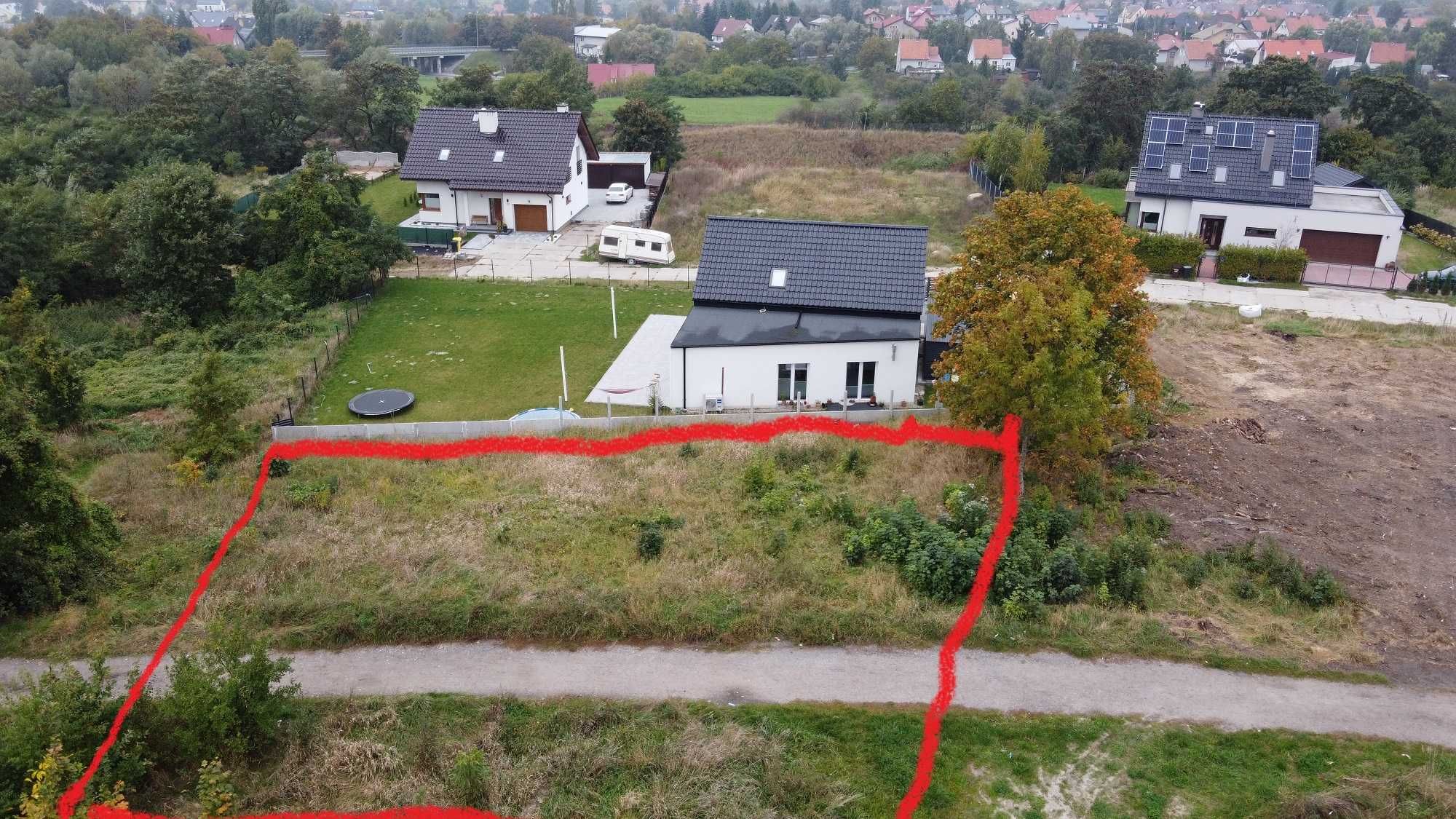 Kwidzyn 1107 m2 Cicha działka w mieście