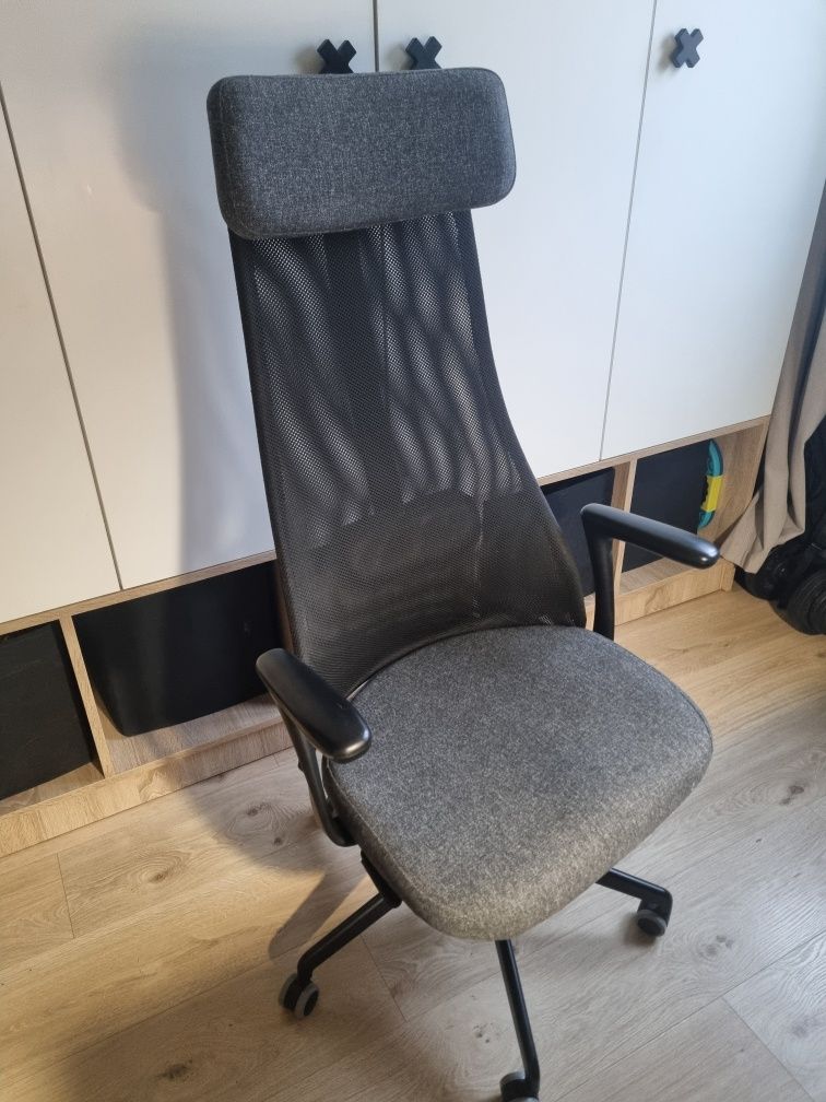 Krzesło, fotel biurowy, gamingowy, IKEA