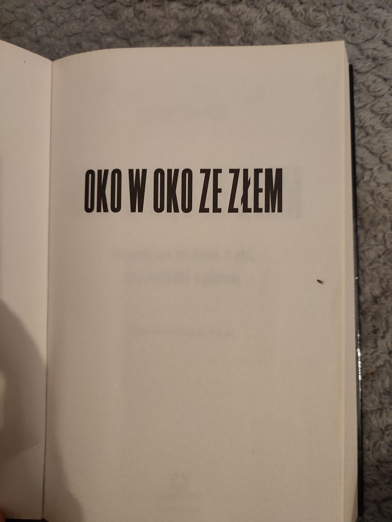 Oko w oko ze złem