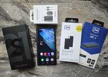 Samsung S21+ / Phantom Black / Zestaw / OKAZJA!