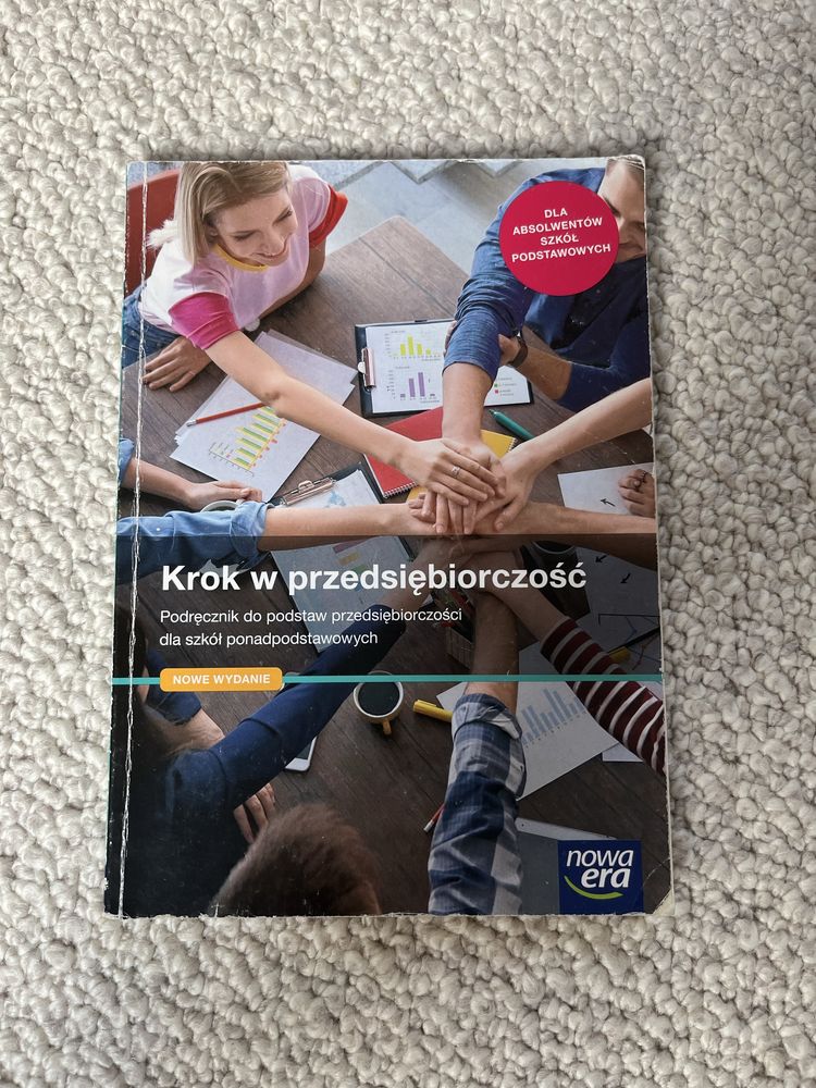 Krok w przedsiębiorczość - podręcznik do podstaw przedsiębiorczości