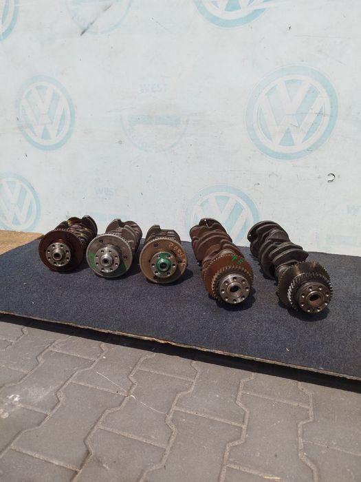 Коленвал VAG VW Дизель/бензин, кривошипро-шатунний механізм