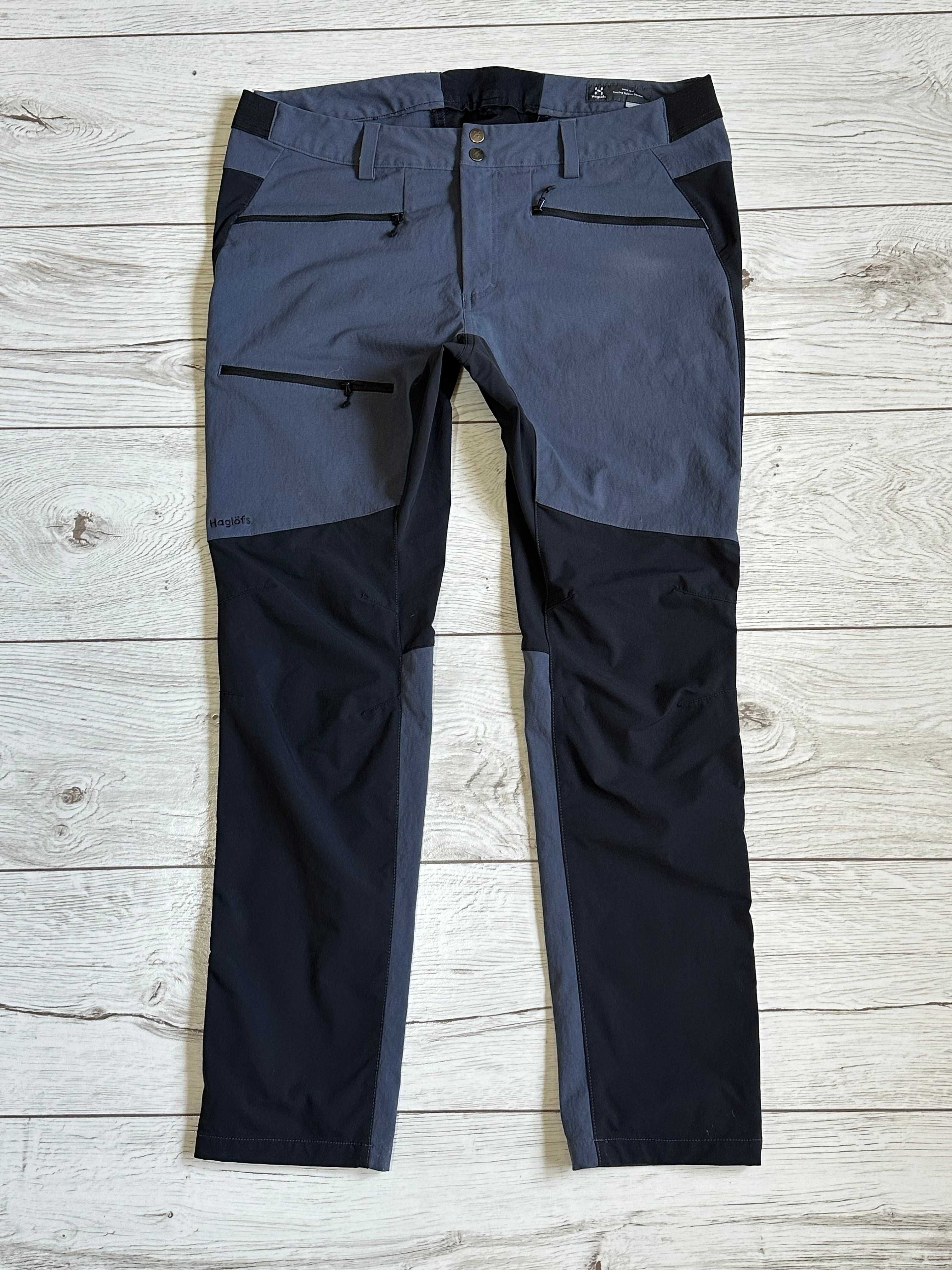 HAGLÖFS Rugged Flex Spodnie Trekkingowe Outdoor Hybrydowe w góry L XL