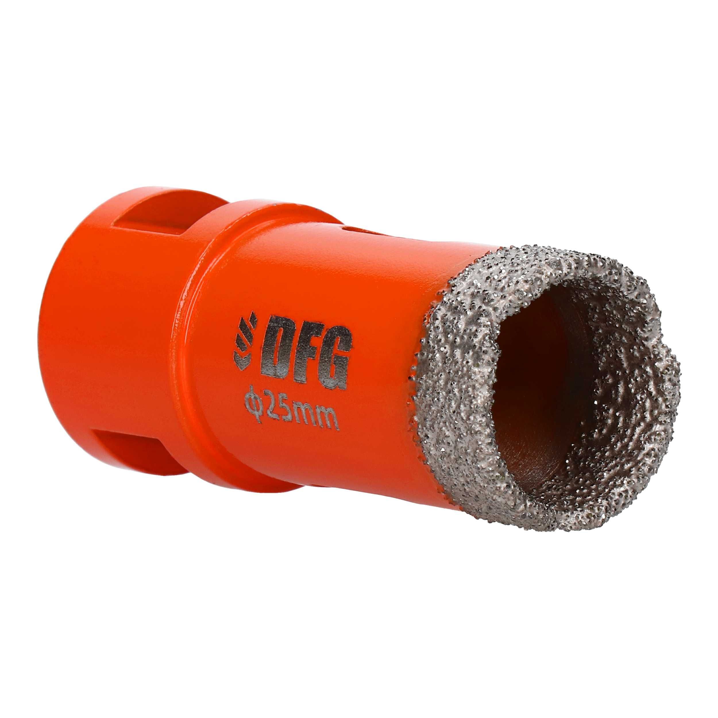 Zestaw 7 otwornic PREMIUM do gresu , kamienia + adapter HEX NOWE DFG