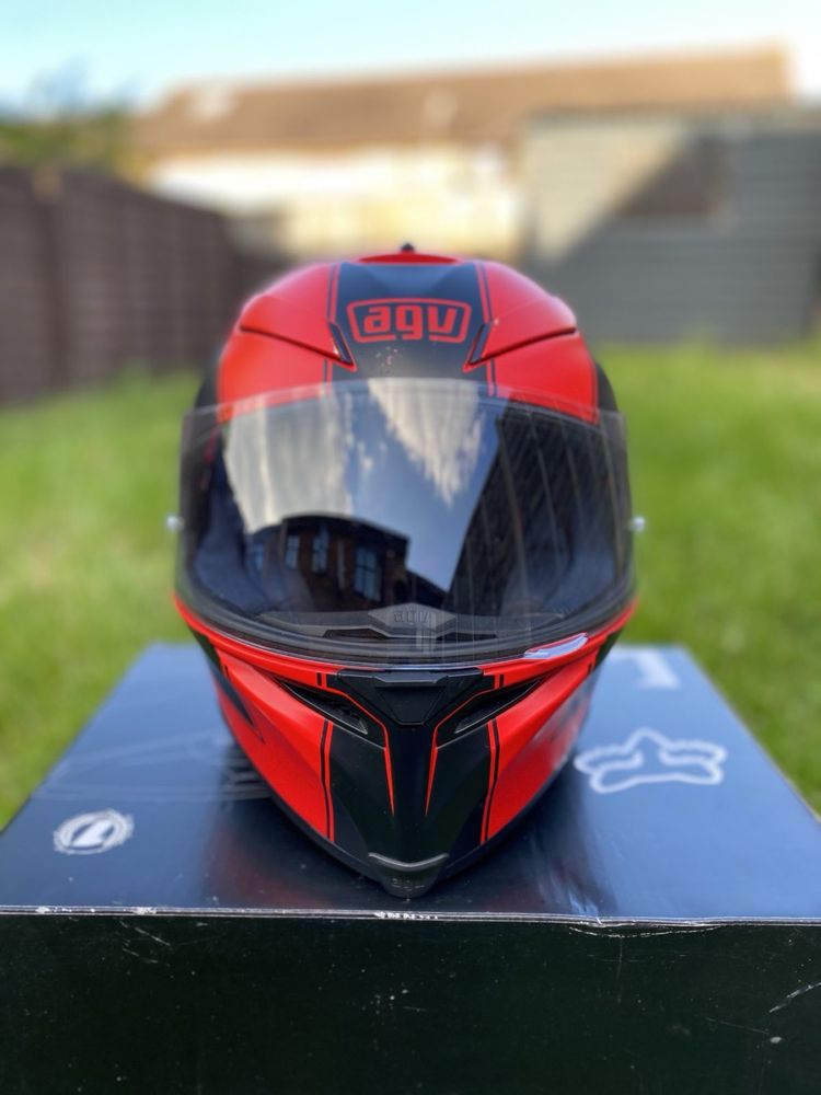 Мотошолом шлем Agv k5 (hjc shoei shark arai xlite ruroc )