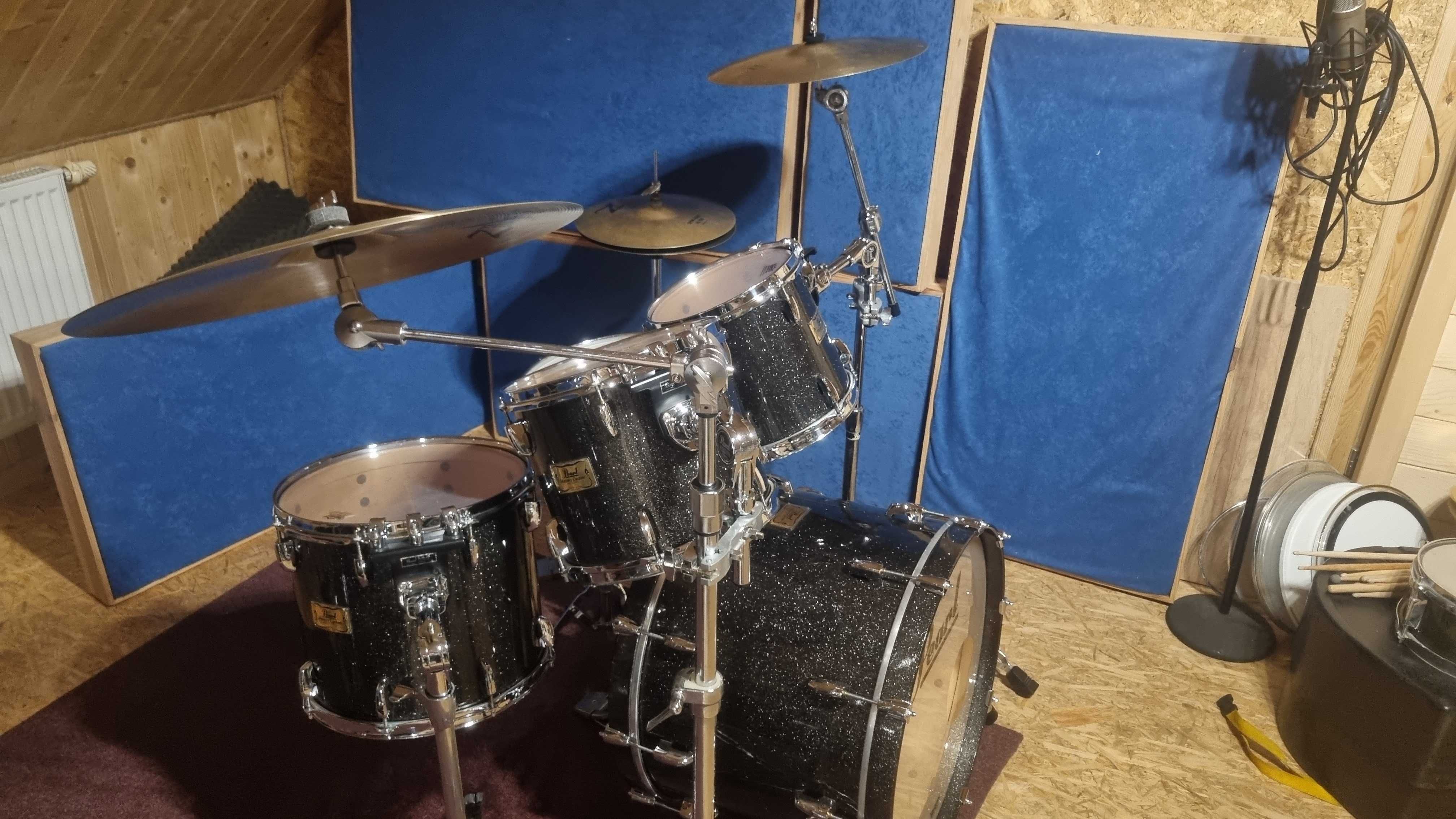 Pearl Master Custom-Japan, statywy, werbel,talerze b20 ZILDIJAN Avedis