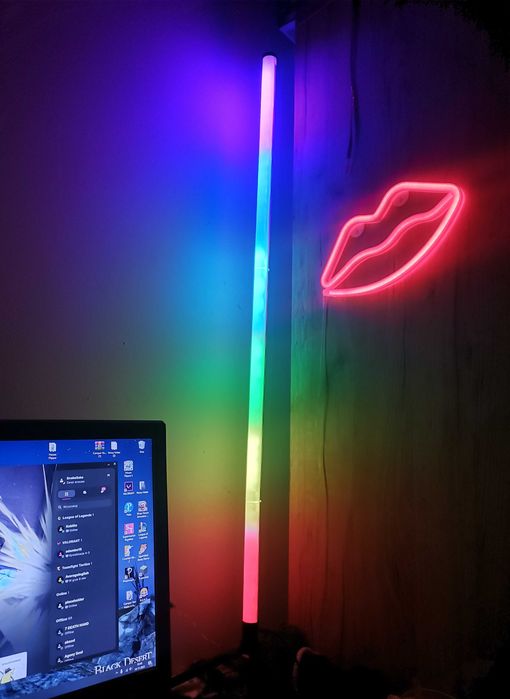 Lampa podłogowa led rgb